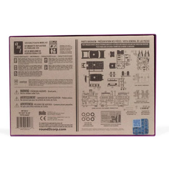 AMT 1/25 1957 Bel Air Car Model Kit