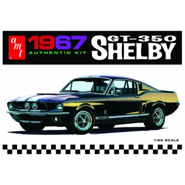 AMT 1/25 '67 Shelby GT350 Car Model Kit