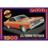 AMT 1/25 1969 Ford Torino Cobra Fastback Car Model Kit