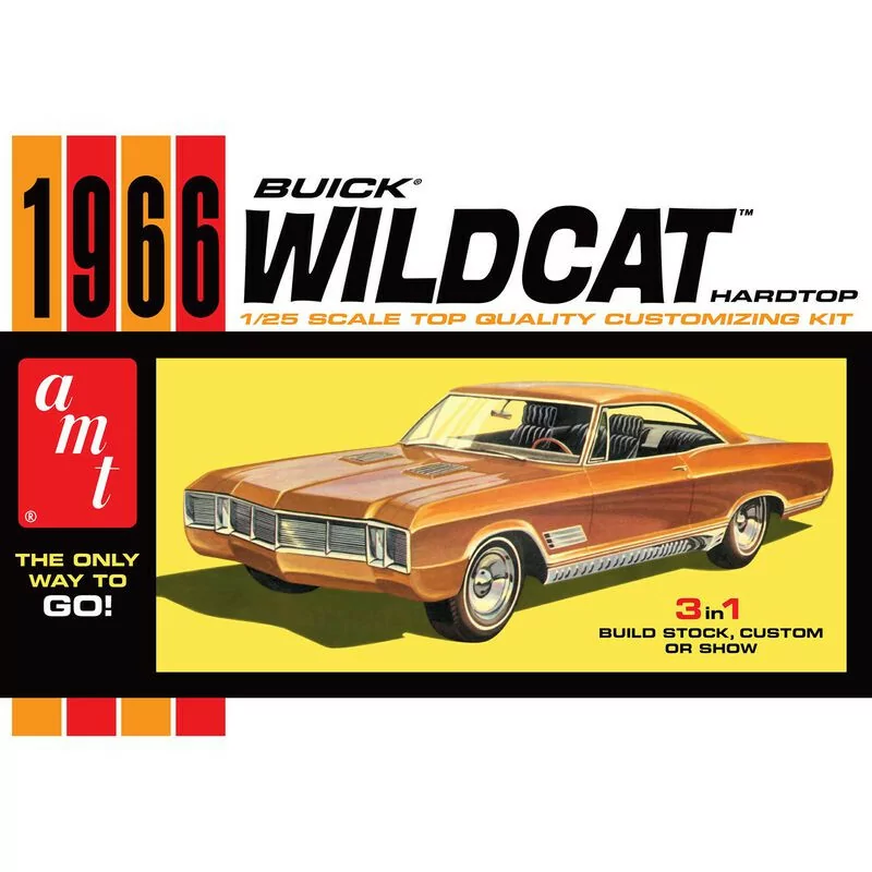 AMT 1/25 1966 Buick Wildcat Car Model Kit AMT1175_1