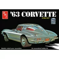 AMT 1/25 1963 Corvette Split Window Car Model Kit