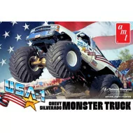 AMT 1/25 USA-1 Chevy Silverado Monster Truck Model Kit