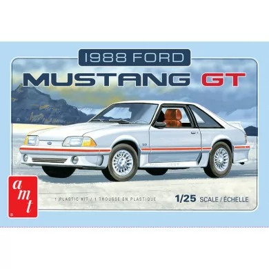 AMT 1/25 1988 Ford Mustang Car Model Kit AMT1216M_1