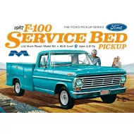 Moebius Models 1/25 1967 Ford F100 Service Bed Car Model Kit