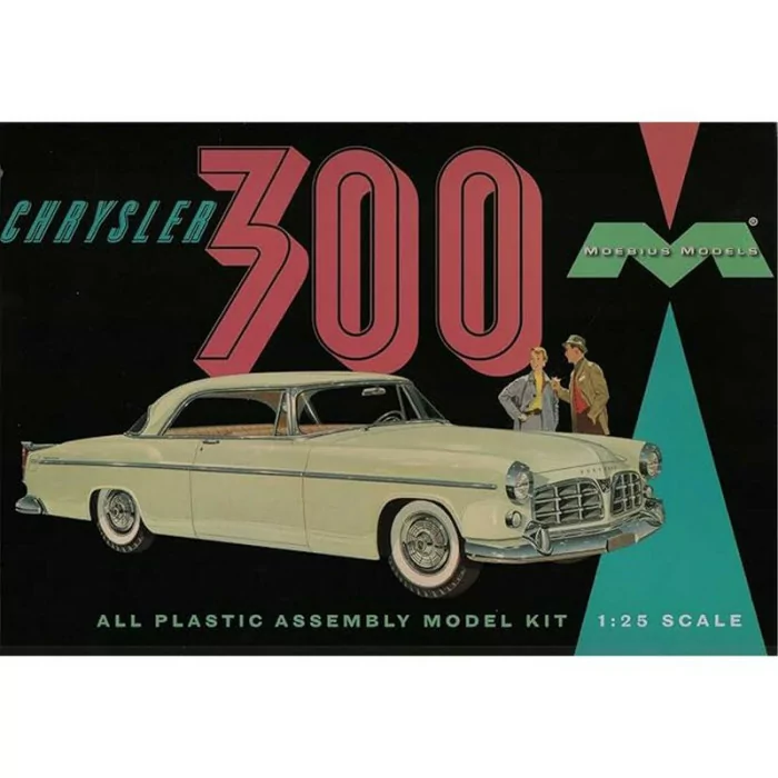 Moebius Models 1/25 1955 Chrysler 300 Car Model Kit