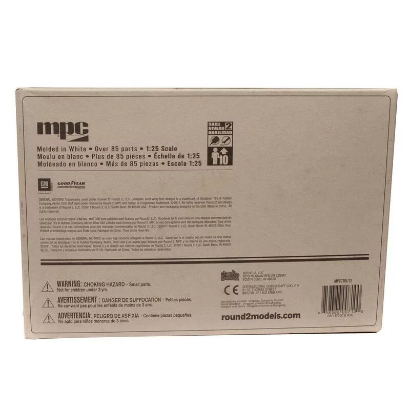 MPC 1/25 '67 Pontiac GTO Car Model Kit MPC710_11