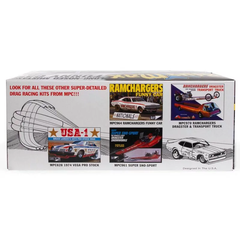 MPC 1/25 Blue Max Longnose Mustang Car Model Kit MPC930_2