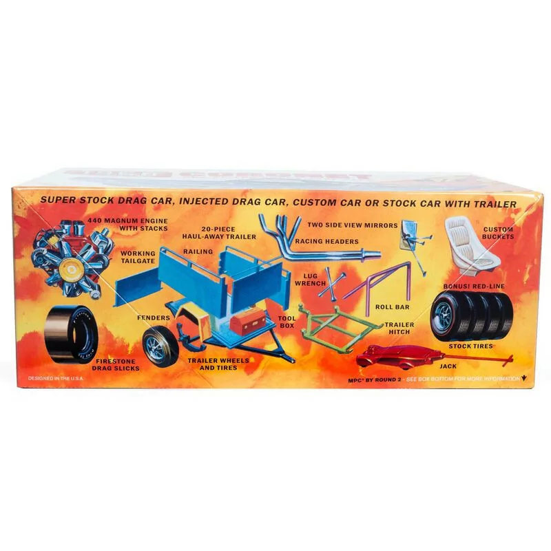 MPC 1/25 1968 Dodge Coronet Car Model Kit MPC978_2