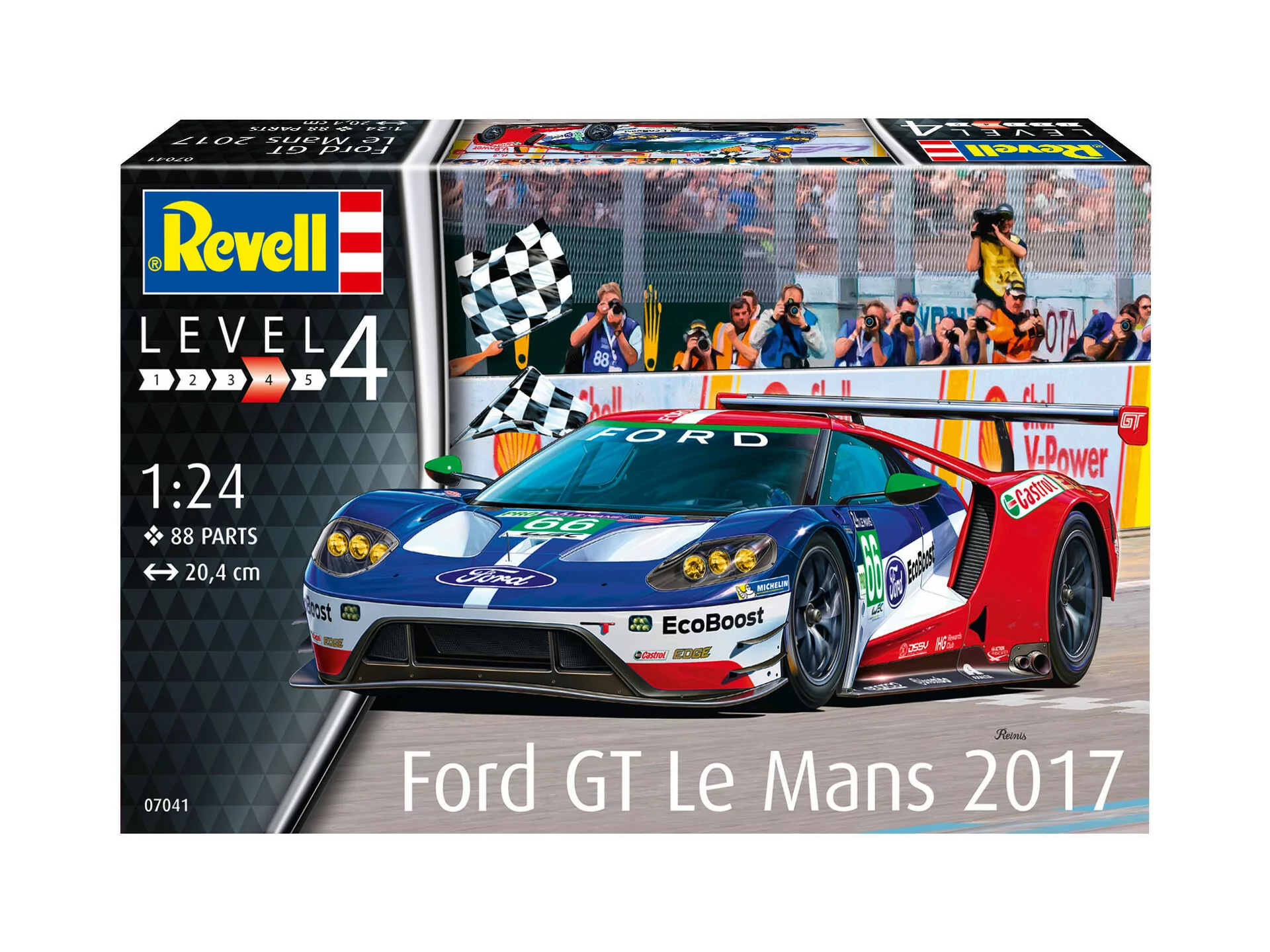 Revell 1/24 Ford GT Racing LeMans Car Model Kit RMX854418_11