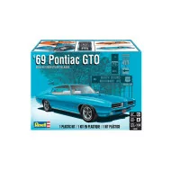 Revell 1/24 1969 Pontiac GTO Car Model Kit