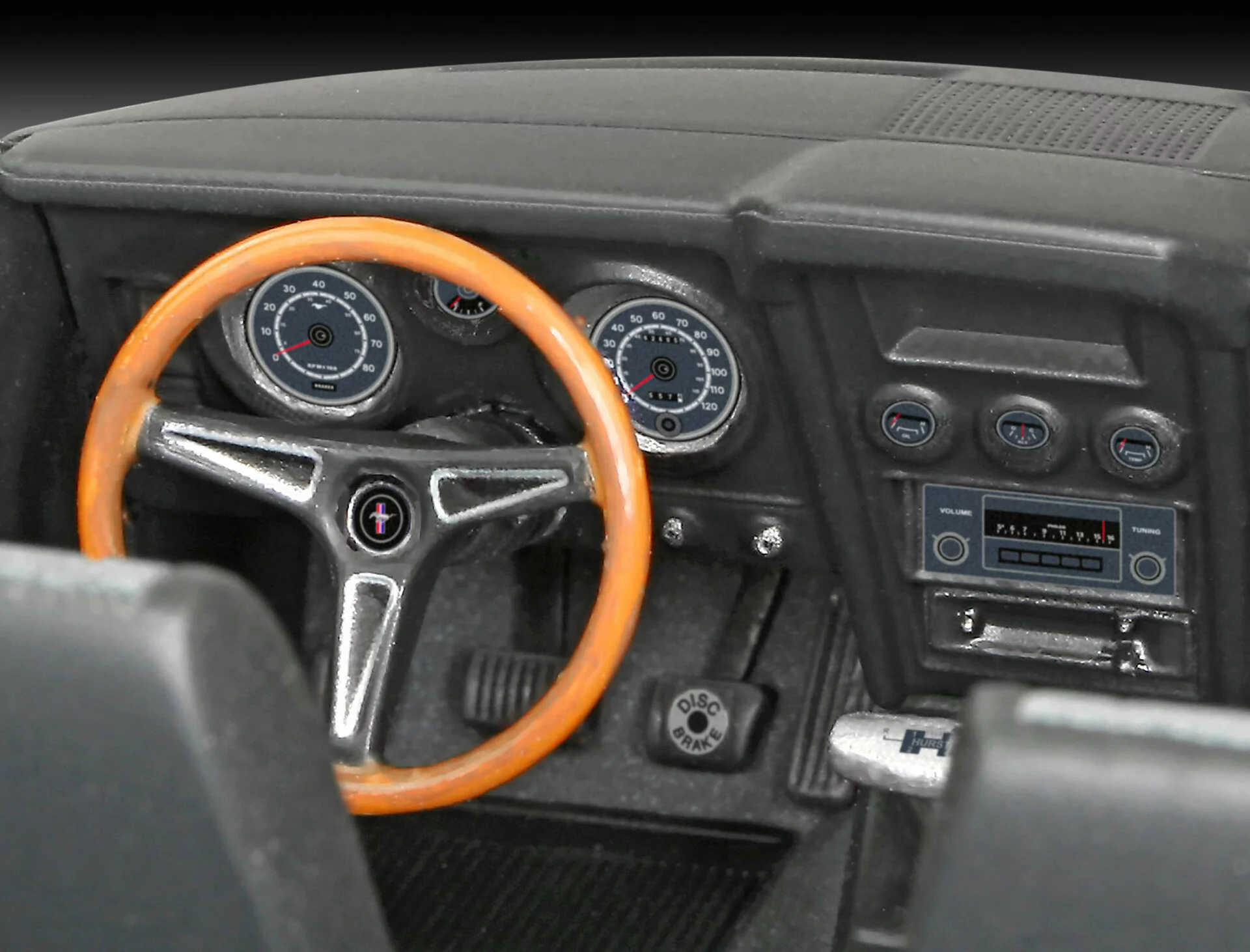 Revell 1/24 1971 Boss Mustang351 Car Model Kit RMX14512_6