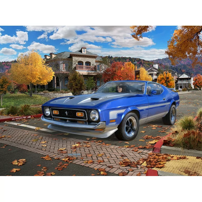 Revell 1/24 1971 Boss Mustang351 Car Model Kit