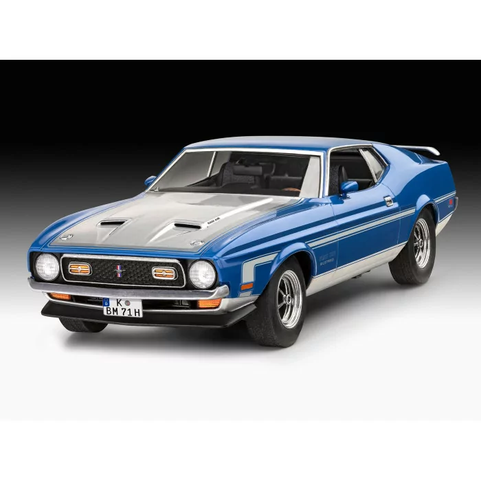 Revell 1/24 1971 Boss Mustang351 Car Model Kit