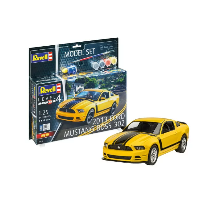 Revell 1/25 2013 Mustang Boss 302 Car Model Kit