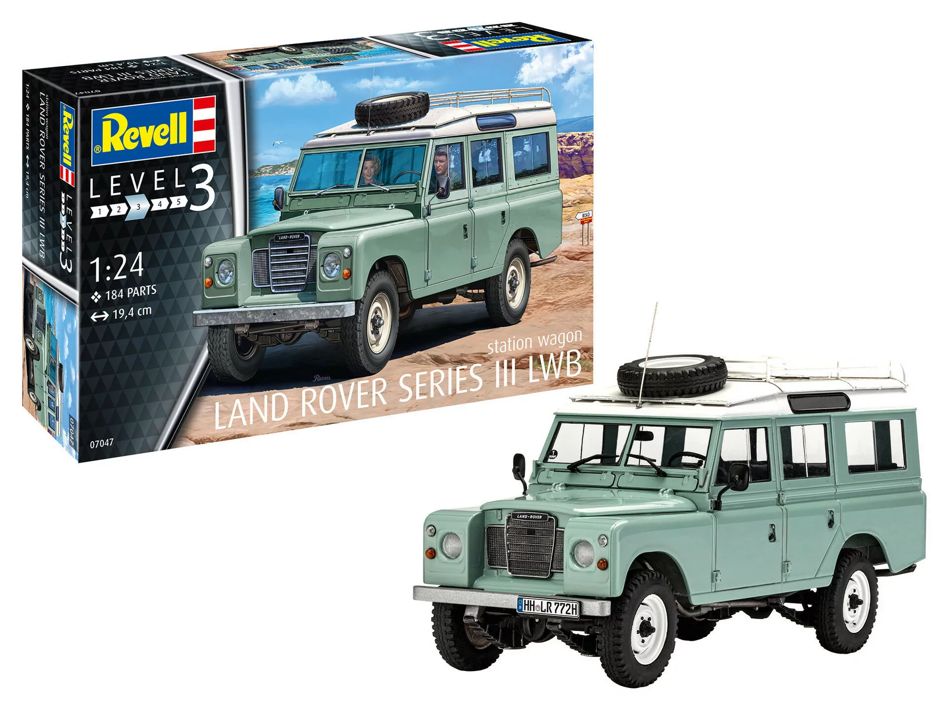 Revell 1/24 Land Rover Series III Car Model Kit RMX854498_1