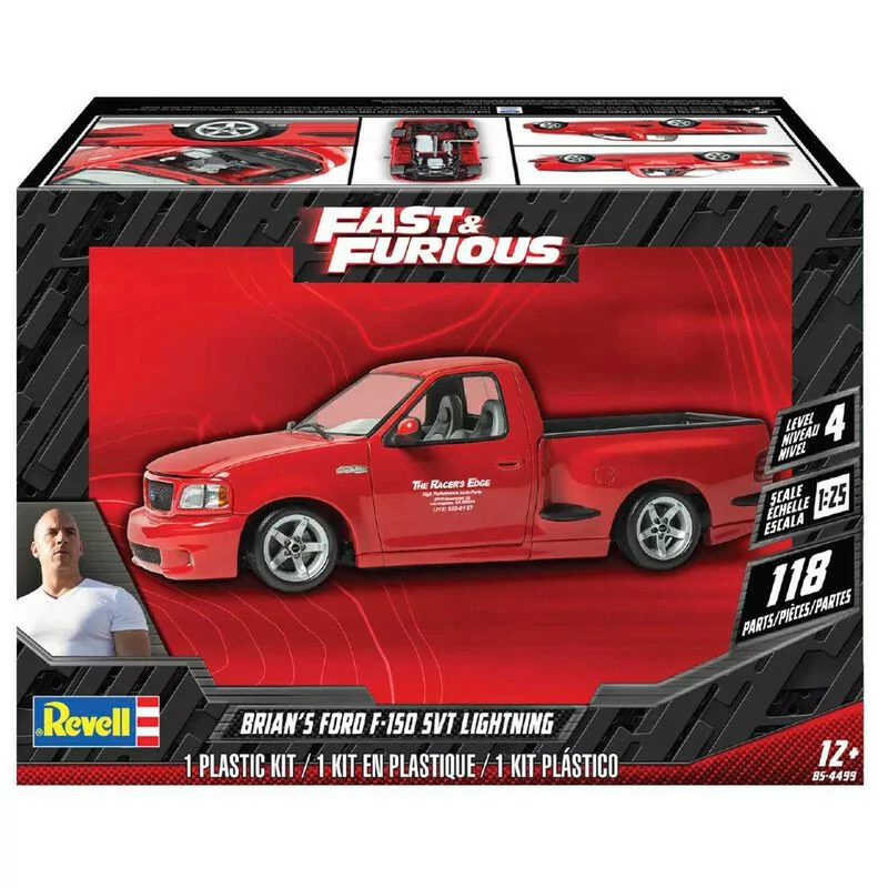 Revell 1/25 Fast & Furious F-150 Svt Lightning Car Model Kit RMX854499_1