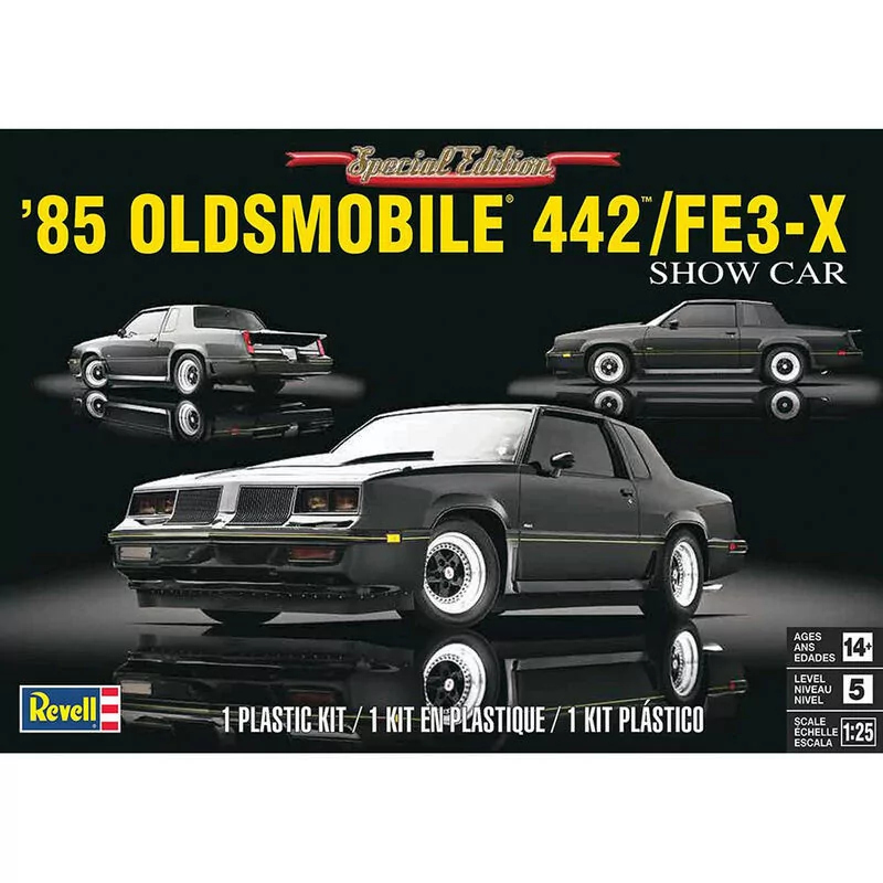 Revell 1/25 1985 Oldsmobile 442/FE3-X Car Model Kit RMX854446_2