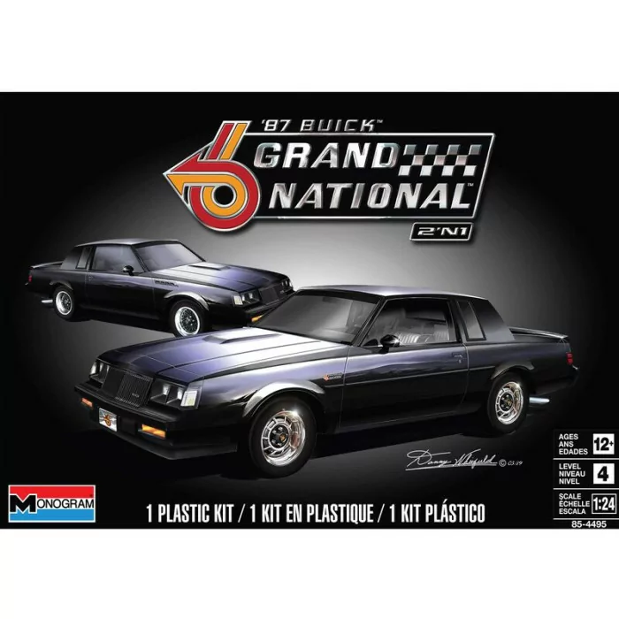 Revell 1/24 Buick Grand National 2N1 Car Model Kit