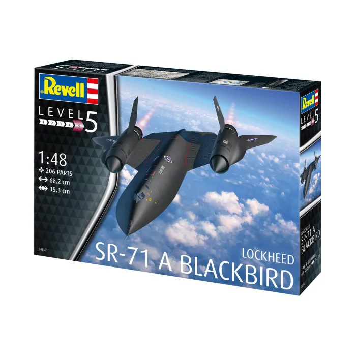 Revell 1/48 SR-71 Blackbird Aircraft Model Kit