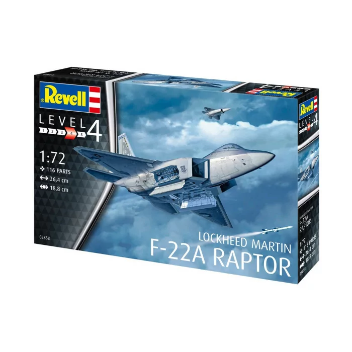 Revell 1/72 F-22 Raptor Airplane Model Kit