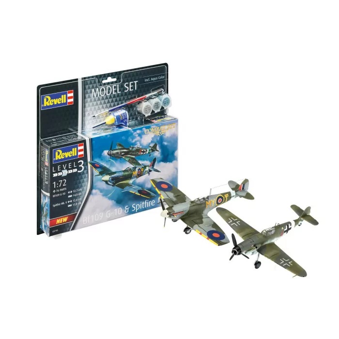 Revell 1/72 Messerschmitt Bf 109G-10 Airplane Model Kit