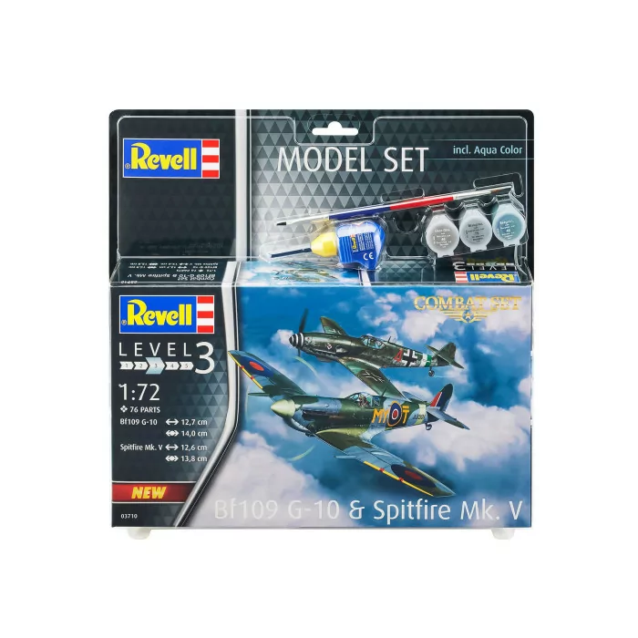 Revell 1/72 Messerschmitt Bf 109G-10 Airplane Model Kit