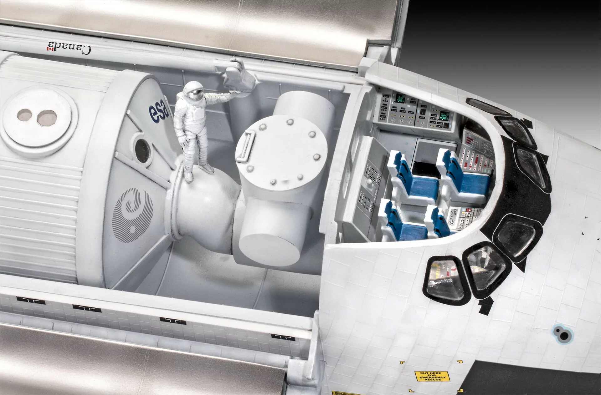 Revell 1/72 Space Shuttle 40th Anniversary Airplane Model Kit RMX805673_4