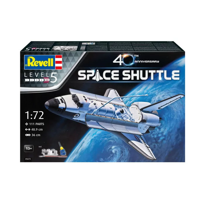 Revell 1/72 Space Shuttle 40th Anniversary Airplane Model Kit
