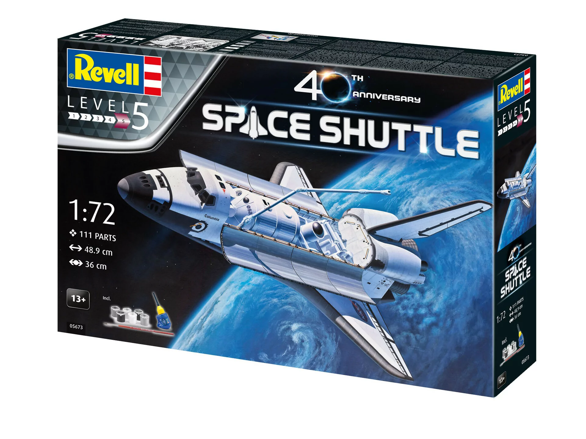 Revell 1/72 Space Shuttle 40th Anniversary Airplane Model Kit RMX805673_13