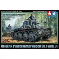 Tamiya 1/35 German Panzer 38(T) Ausf.E/F Tank Model Kit