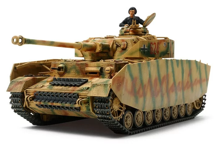 Tamiya 1/48 German Panzer Iv Ausf.H Tank Model Kit TAM32584_1