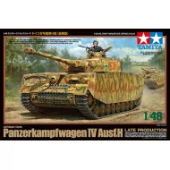 Tamiya 1/48 German Panzer Iv Ausf.H Tank Model Kit