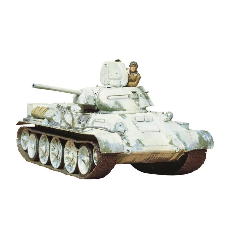 Tamiya 1/35 Russian Tank T34/76 1942 Model Kit TAM35049_1