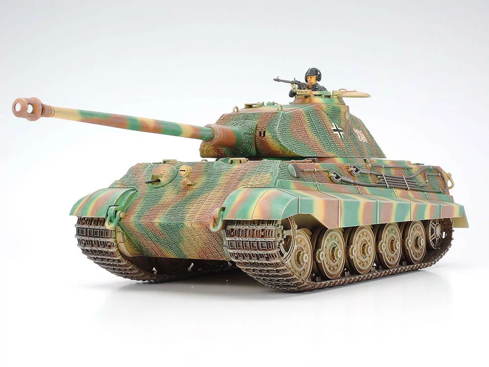 Tamiya 1/35 King Tiger Porsche Turret Tank Model Kit TAM35169_1