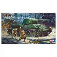 Tamiya 1/35 Russian T34/76 Tank Model Kit