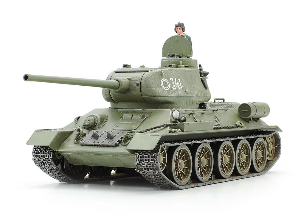 Tamiya 1/48 Russian Medium Tank T-34-85 Model Kit TAM32599_1