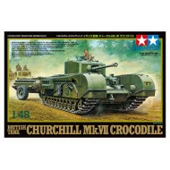 Tamiya 1/48 British Tank Churchill Mk.VII Crocodile Model Kit
