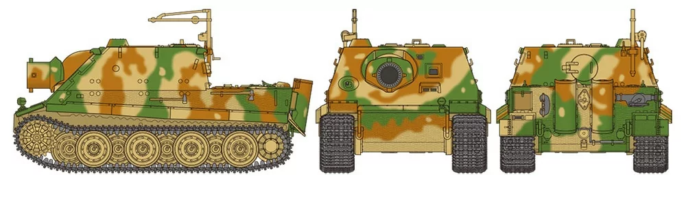 Tamiya 1/48 Sturmtiger 38CM Mortar Tank Model Kit TAM32591_11