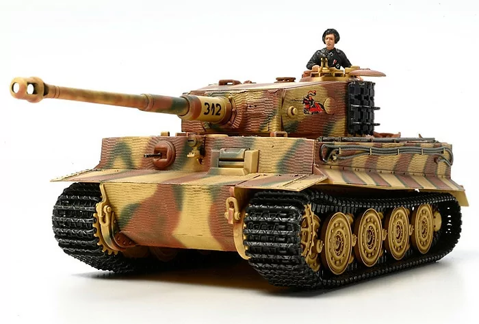 Tamiya 1/48 German Tiger I Late Production Tank Model Kit TAM32575_3