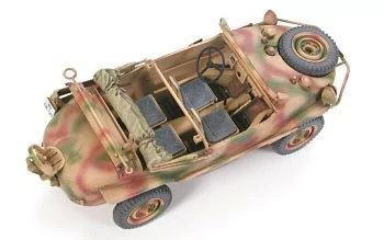 Tamiya 1/48 German Schwimmwagen Type 166 Military Car Model Kit TAM32506_3
