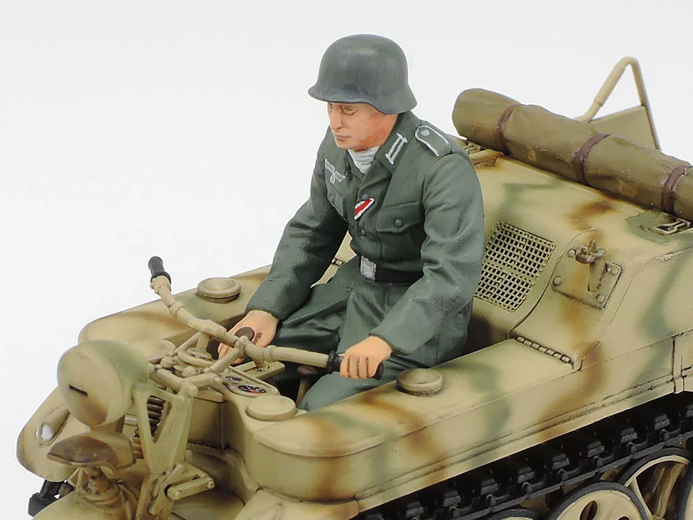 Tamiya 1/35 German Sd.Kfz.2 Kettenkraftrad Military Car Model Kit TAM35377_7