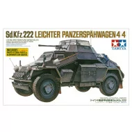 Tamiya 1/35 Sd.Kfz 222 W/Photo Etched Part Armored Vehicle Model Kit