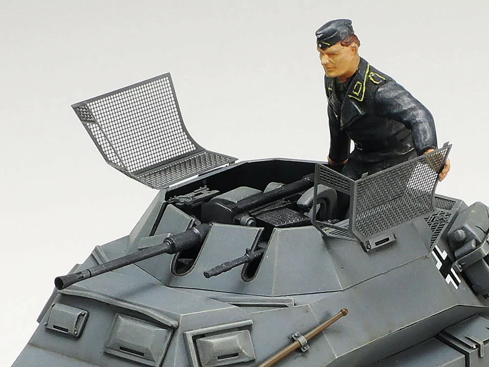 Tamiya 1/35 Sd.Kfz 222 W/Photo Etched Part Armored Vehicle Model Kit TAM35270_4