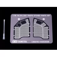 Tamiya 1/35 Sd.Kfz 222 W/Photo Etched Part Armored Vehicle Model Kit