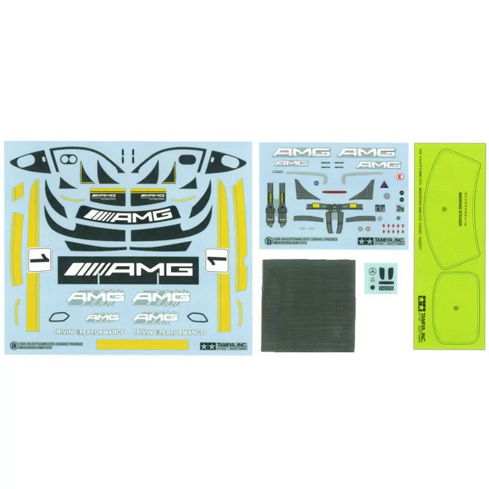 Tamiya 1/24 Mercedes-Amg Gt3 Car Model Kit