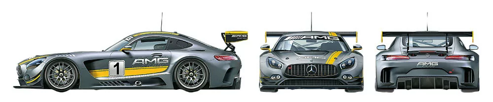 Tamiya 1/24 Mercedes-Amg Gt3 Car Model Kit TAM24345_11