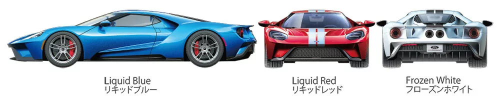 Tamiya 1/24 Ford GT Plastic Car Model Kit TAM24346_11