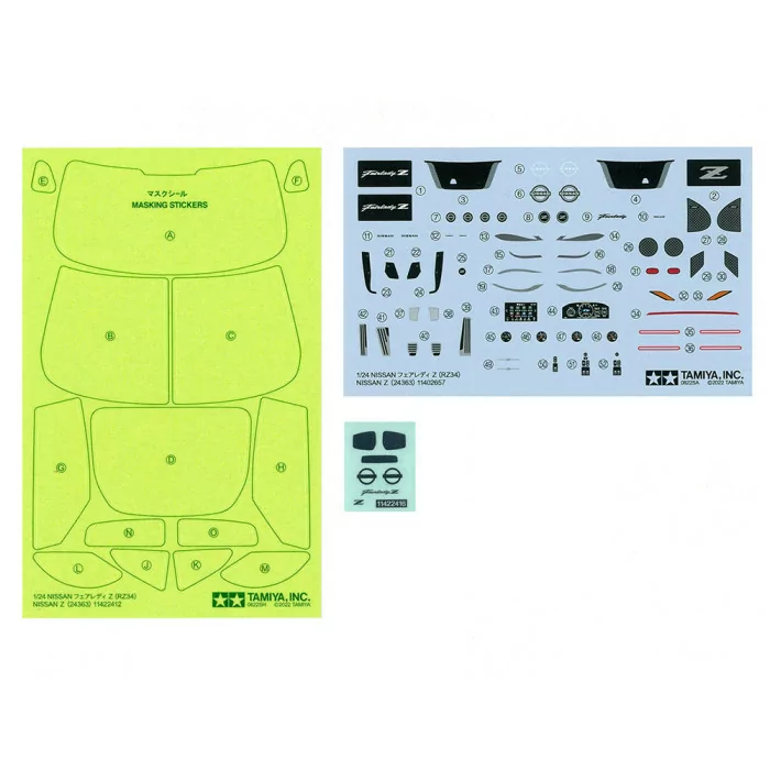 Tamiya 1/24 Nissan Z Car Model Kit
