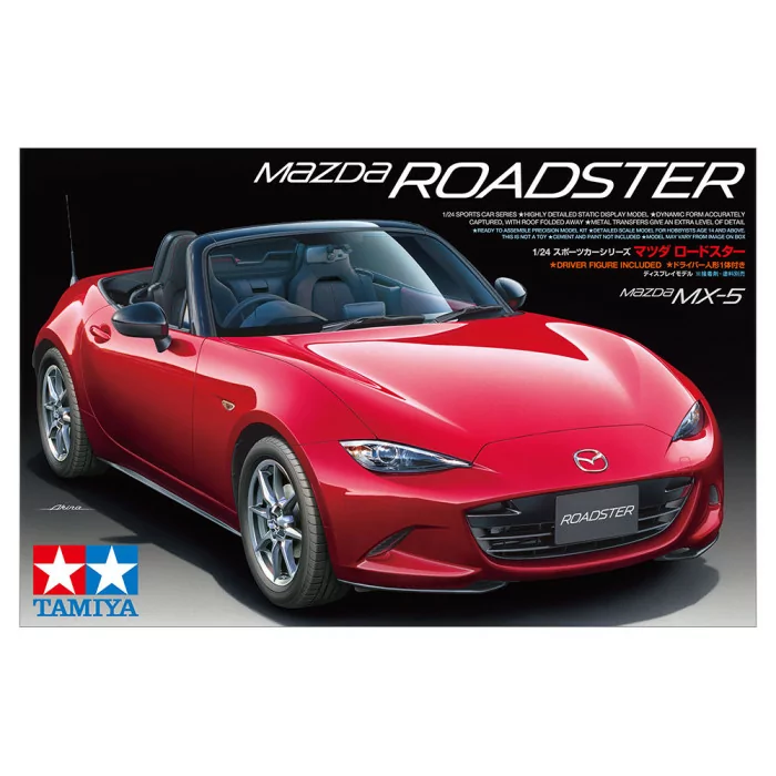 Tamiya 1/24 Mazda MX- 5 Car Model Kit