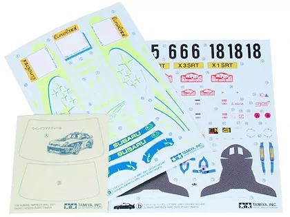 Tamiya 1/24 Subaru Impreza WRC 2001 Car Model Kit TAM24240_8